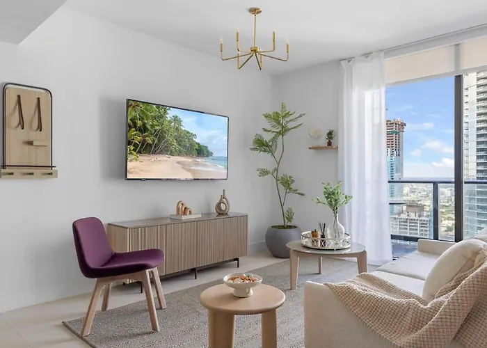 Downtown Miami 2Br-2Ba Panoramic City Views